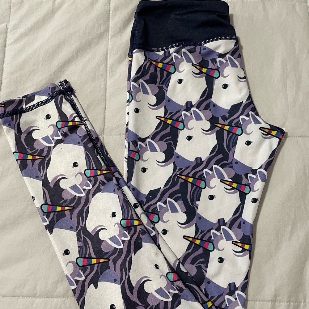 EUC Limeapple athletic leggings.